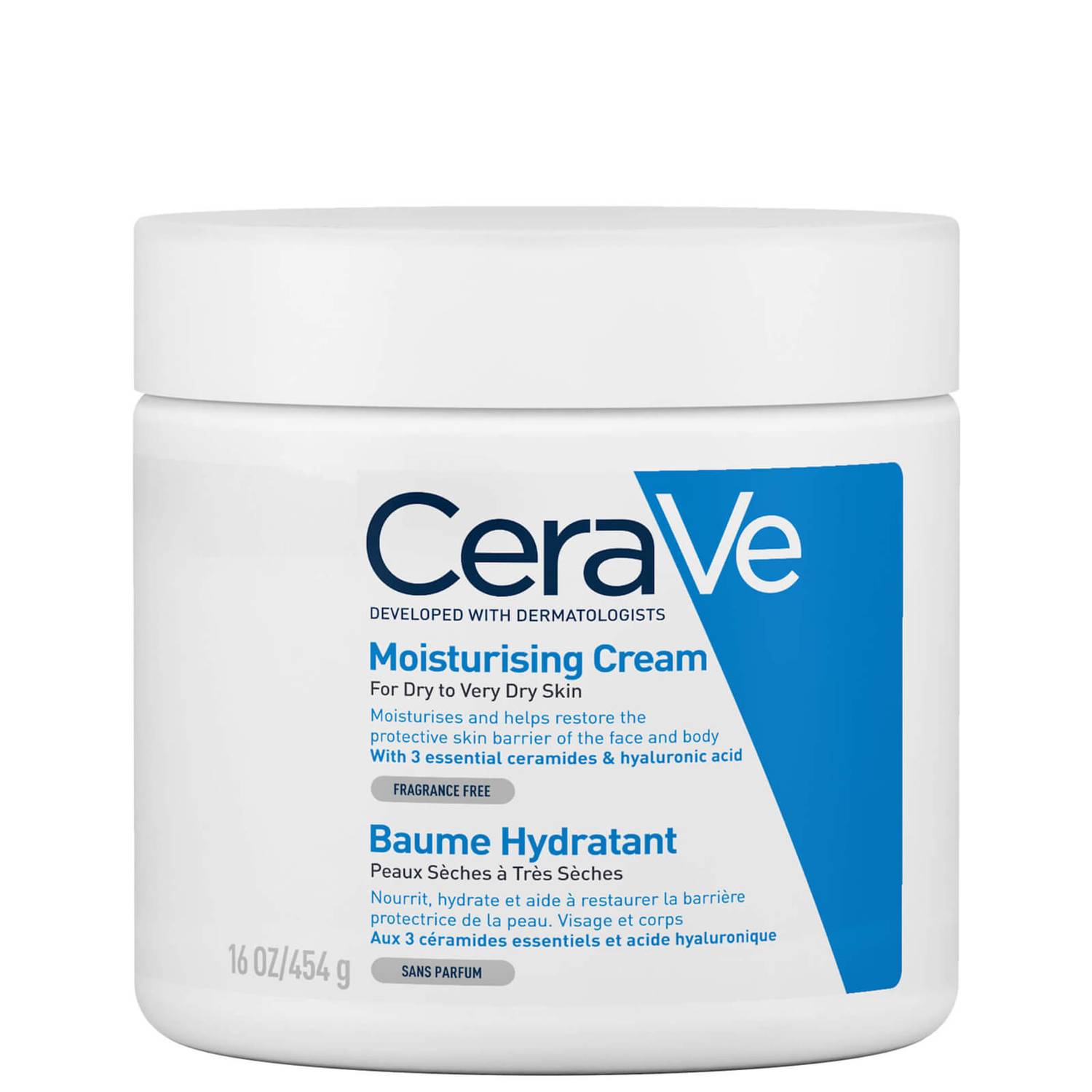 CeraVe Moisturising Cream Pot with Ceramides for Dry to Very Dry Skin