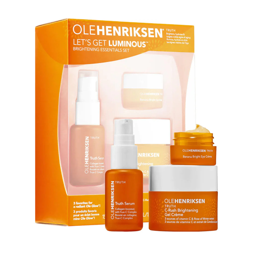 LET'S GET LUMINOUS + BRIGHTENING VITAMIN C ESSENTIALS SET