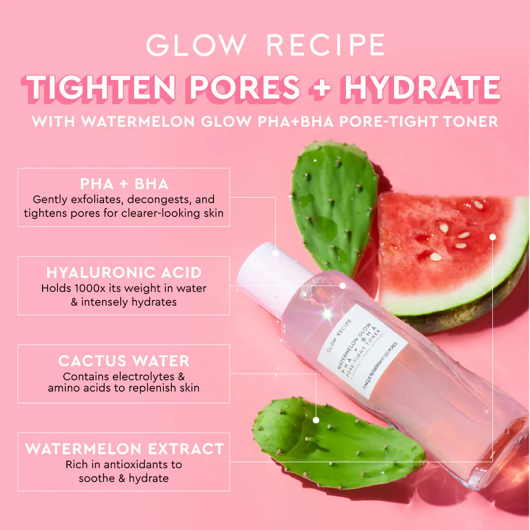 Watermelon Glow PHA + BHA Pore-Tight Toner