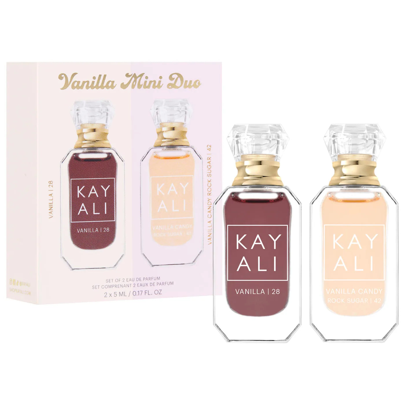 Mini Vanilla Perfume Duo Set