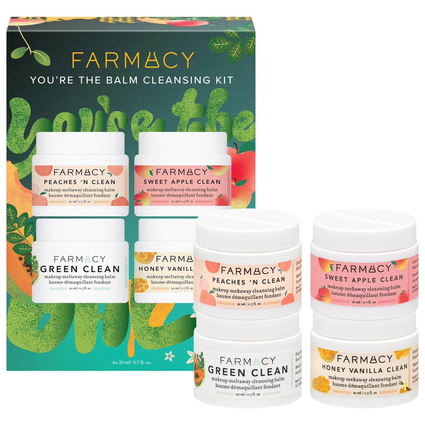 You're The Balm Green Clean Cleansing Kit