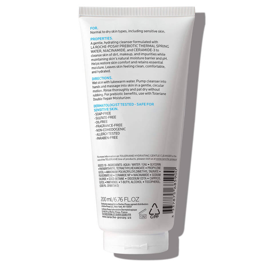 Toleriane Hydrating Gentle Facial Cleanser